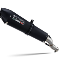 Exhaust compatible with Can Am Spyder 1000 Rs -RSs 2013-2016, Gpe Ann. Black titanium, Homologated legal slip-on exhaust including removable db killer, link pipe and catalyst 