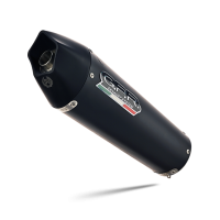 Exhaust compatible with Can Am Spyder 1000 Rs -RSs 2013-2016, Gpe Ann. Black titanium, Homologated legal slip-on exhaust including removable db killer, link pipe and catalyst 