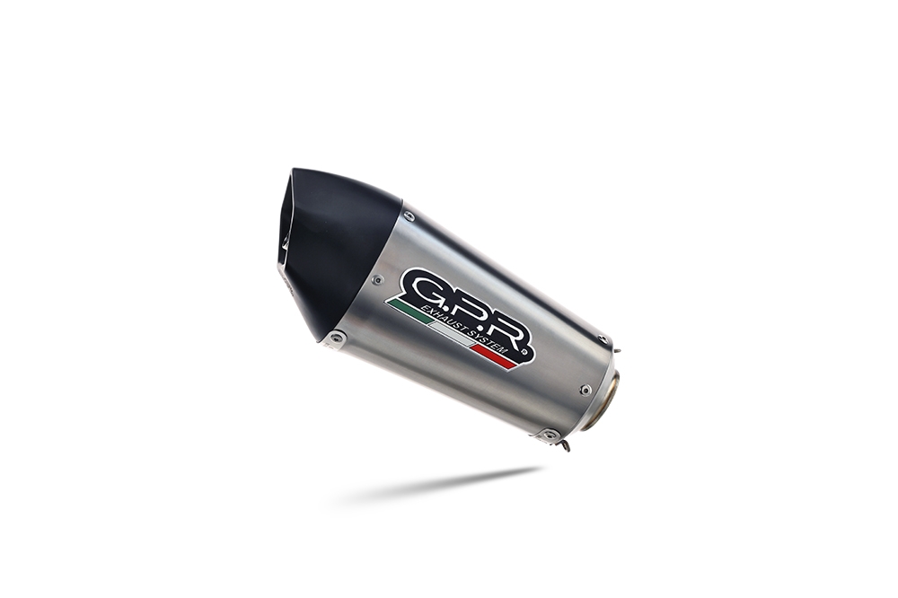 GPR escape compatível com ApriliaRS 45720242025New Gpe titaniumScarico completo racing, fornito con db killer estraibile e collettore, non conforme per uso stradale