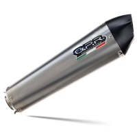 Scarico compatibile con Moto Morini Gran passo 1200 2008-2011, Gpe Ann. titanium, Scarico omologato, silenziatore con db killer estraibile e raccordo specifico
