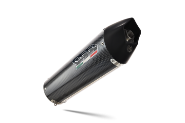 Scarico compatibile con Husqvarna TE 410 E 2005-2006, Gpe Ann. Poppy, Terminale di scarico semi-completo, omologato, con db killer estraibile e raccordo specifico