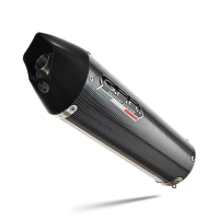 Exhaust compatible with Yamaha XSR900 2016-2021, GP Evo4 Poppy, Homologated legal full system exhaust, including removable db killer and catalyst 