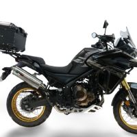 TOP CASE - BAULETTO GPR TECH COMPATIBILE CON Voge 625DSX 2024/2026 e5 GPR TECH BAULETTO TOP CASE ALPI-TECH 45 LT. COLORE NERO CON PIASTRA SPECIFICA 