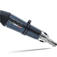 Scarico GPR compatibile con  Bmw F 900 XR-R 2020-2025, New Grand Prix Evo Poppy, Scarico omologato, silenziatore con db killer estraibile e raccordo specifico
