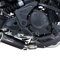Exhaust compatible with Kawasaki Z 650 RS 2024-2025, M3 Black Titanium, Racing full system exhaust, including removable db killer/spark arrestor 