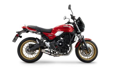 Scarico compatibile con Kawasaki Z 650 RS 2024-2025, Deeptone Inox, Scarico completo racing,fornito con collettore specifico, non legale per uso stradale