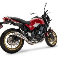 Scarico compatibile con Kawasaki Z 650 RS 2024-2025, Powercone Evo, Scarico completo omologato per il rumore,fornito con db killer,catalizzatore conforme alla revisione e collettore