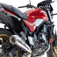 Scarico compatibile con Kawasaki Z 650 RS 2024-2025, Powercone Evo, Scarico completo omologato per il rumore,fornito con db killer,catalizzatore conforme alla revisione e collettore
