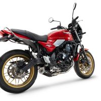 Exhaust compatible with Kawasaki Z 650 RS 2024-2025, M3 Black Titanium, Racing full system exhaust, including removable db killer/spark arrestor 