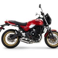 Scarico compatibile con Kawasaki Z 650 RS 2024-2025, M3 Inox , Scarico completo racing,fornito con collettore specifico, non legale per uso stradale