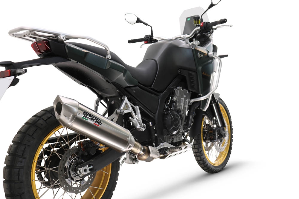 Scarico compatibile con Kove 800X 2024-2026, Furore-X Acciaio Inox, Scarico Racing, con raccordo specifico e db killer estraibile, non conforme per uso stradale