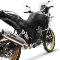 Scarico compatibile con Kove 800X 2024-2026, Furore-X Acciaio Inox, Scarico Racing, con raccordo specifico e db killer estraibile, non conforme per uso stradale