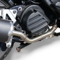 Exhaust compatible with Yamaha Zuma 125 2009-2015, Evo4 Road, Homologated legal full system exhaust, including removable db killer and catalyst 