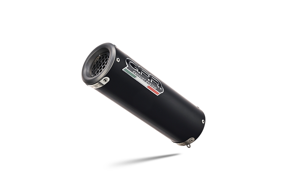 Scarico compatibile con Honda Cmx 300 Rebel 2017-2020, M3 Black Titanium, Scarico omologato, silenziatore con db killer estraibile e raccordo specifico