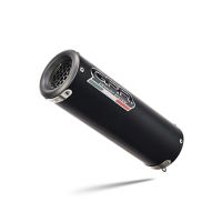Scarico compatibile con Cf Moto 700 Mt 2023-2024, M3 Black Titanium, Terminale di scarico omologato, fornito con db killer estraibile, catalizzatore e raccordo specifico