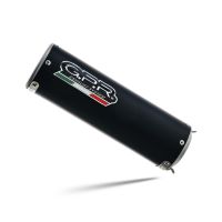 Scarico compatibile con Honda Cmx 300 Rebel 2017-2020, M3 Black Titanium, Scarico omologato, silenziatore con db killer estraibile e raccordo specifico