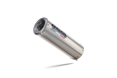 Exhaust compatible with Aprilia Tuono V4 1100 -Rr -Factory 2015-2016, M3 Inox , Racing slip-on exhaust including link pipe 