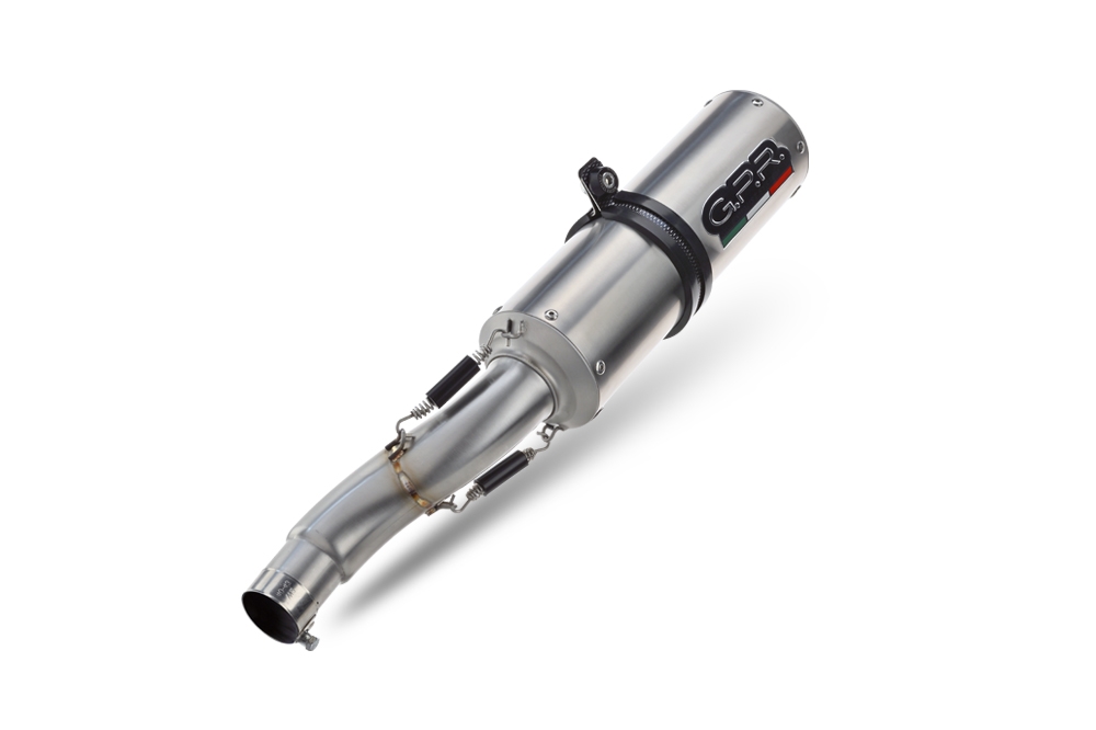Scarico compatibile con Yamaha Yzf 1000 R1 2009-2014, M3 Inox , Coppia di terminali di scarico omologati, forniti con db killer removibili e raccordi specifici