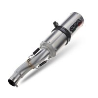 Scarico compatibile con Yamaha Yzf 1000 R1 2009-2014, M3 Inox , Coppia di terminali di scarico omologati, forniti con db killer removibili e raccordi specifici
