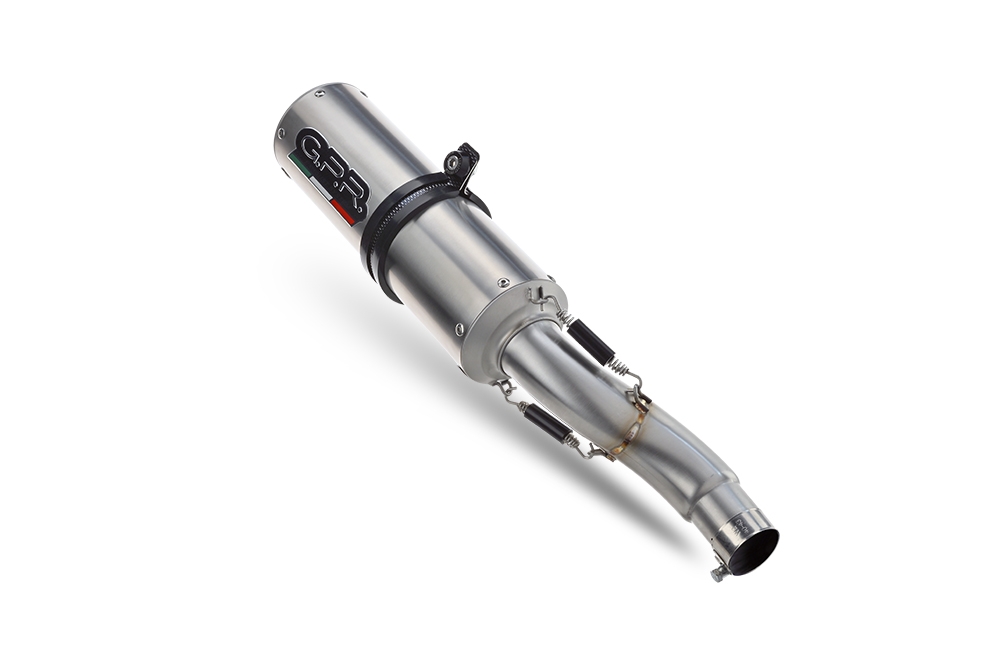 Scarico compatibile con Yamaha Yzf R6 2003-2005, M3 Inox , Scarico omologato, silenziatore con db killer estraibile e raccordo specifico