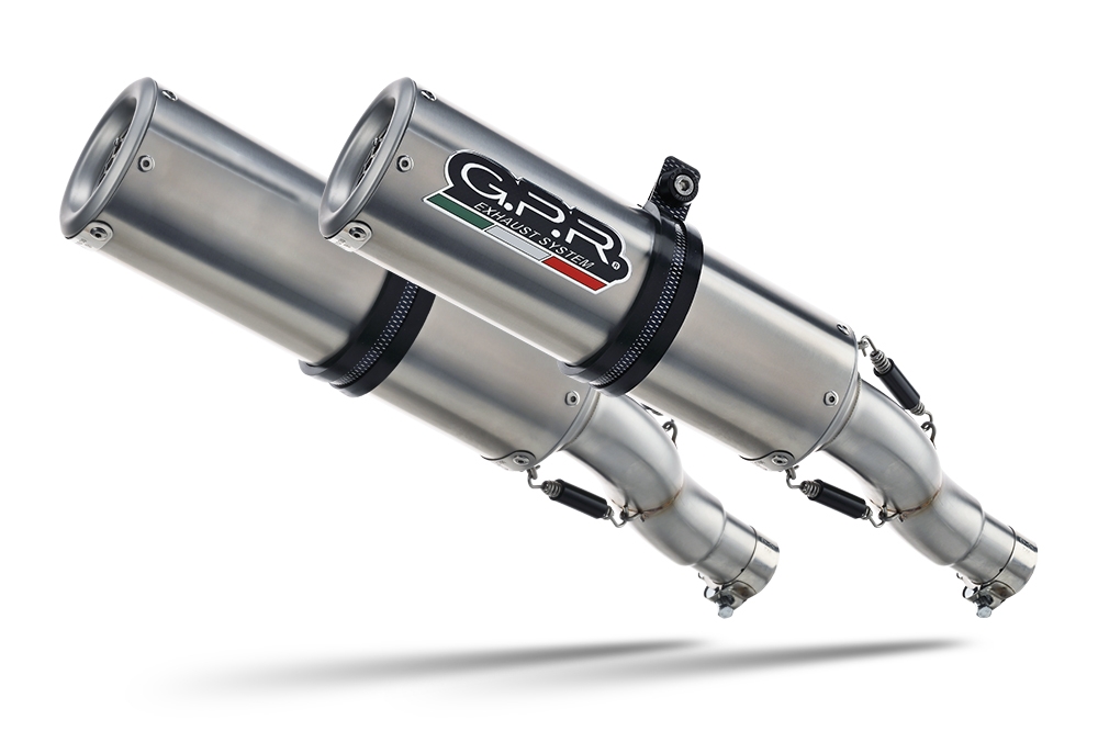 Scarico compatibile con Yamaha Yzf 1000 R1 2009-2014, M3 Inox , Coppia di terminali di scarico omologati, forniti con db killer removibili e raccordi specifici
