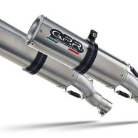 Scarico compatibile con Yamaha Yzf 1000 R1 2009-2014, M3 Inox , Coppia di terminali di scarico omologati, forniti con db killer removibili e raccordi specifici