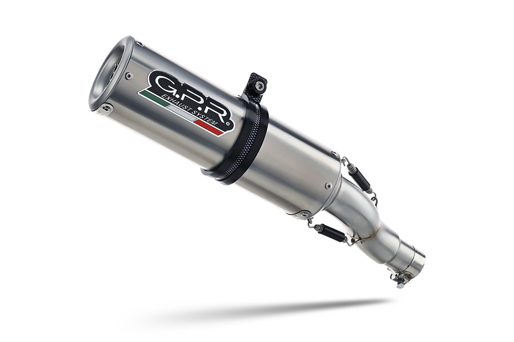 Scarico compatibile con Yamaha Yzf R6 2003-2005, M3 Inox , Scarico omologato, silenziatore con db killer estraibile e raccordo specifico