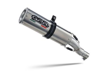 Scarico compatibile con Suzuki Sv 650 A 2016-2020, M3 Inox , Scarico omologato, silenziatore con db killer estraibile e raccordo specifico