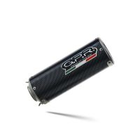 Exhaust compatible with Aprilia Shiver 900 2017-2020, M3 Poppy , Dual Homologated legal slip-on exhaust including removable db killers and link pipes 
