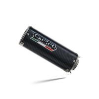 Scarico compatibile con Triumph Speed Triple 1050 2011-2015, M3 Poppy , Scarico omologato, silenziatore con db killer estraibile e raccordo specifico