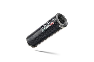 Scarico compatibile con Bmw R 1200 R 2006-2010, M3 Poppy , Scarico omologato, silenziatore con db killer estraibile e raccordo specifico