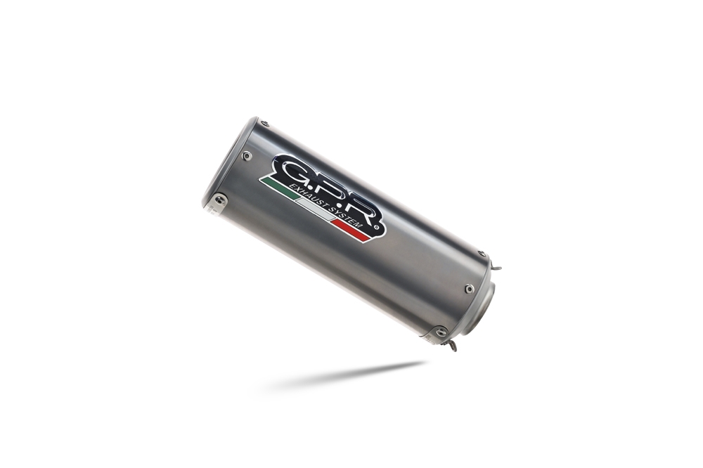 Scarico compatibile con Honda Cbr 1000 Rr 2014-2016, M3 Titanium Natural, Terminale di scarico racing, con raccordo, senza omologazione
