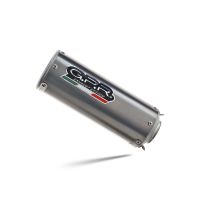 Scarico compatibile con Honda Cbr 1000 Rr 2014-2016, M3 Titanium Natural, Terminale di scarico racing, con raccordo, senza omologazione
