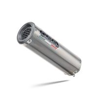 Scarico compatibile con Honda Cbr 600 F - Sport 2001-2007, M3 Titanium Natural, Scarico omologato, silenziatore con db killer estraibile e raccordo specifico