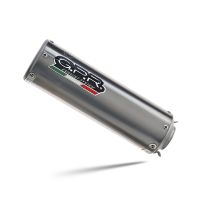 Scarico compatibile con Honda Cbr 600 F - Sport 2001-2007, M3 Titanium Natural, Scarico omologato, silenziatore con db killer estraibile e raccordo specifico