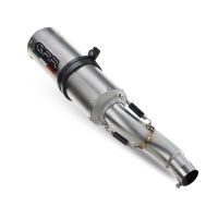 Scarico compatibile con Honda Cbr 1000 Rr 2014-2016, M3 Titanium Natural, Terminale di scarico racing, con raccordo, senza omologazione