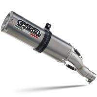 Scarico compatibile con Honda Cbr 1000 Rr 2014-2016, M3 Titanium Natural, Terminale di scarico racing, con raccordo, senza omologazione
