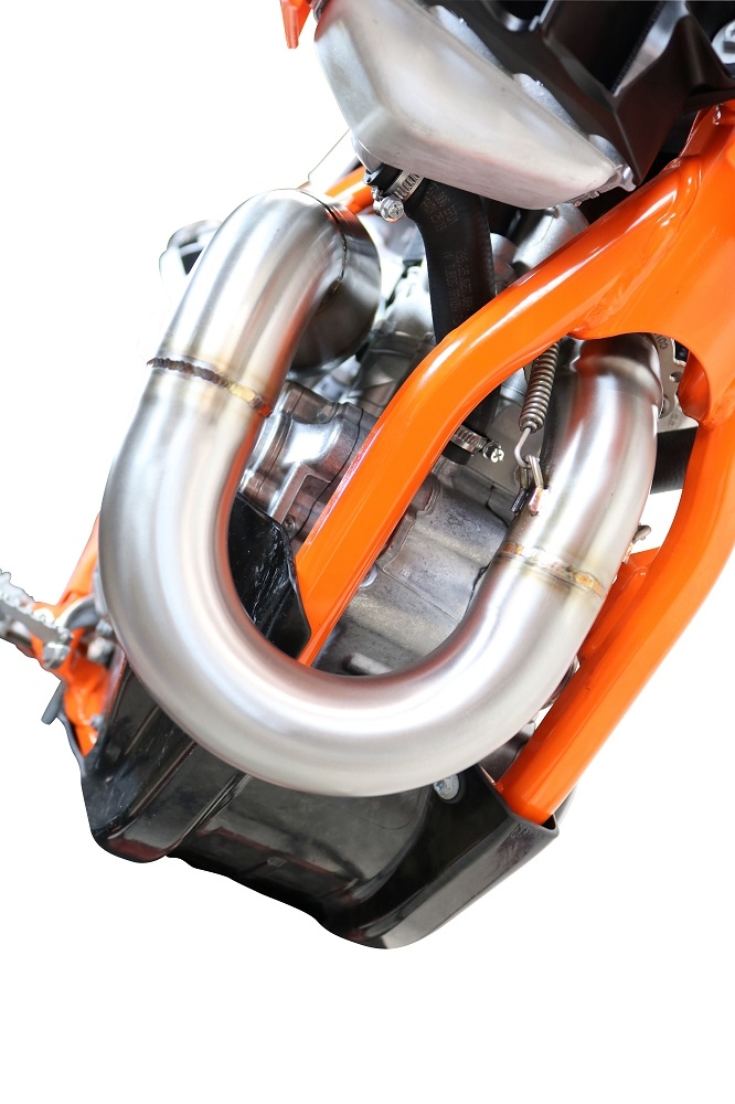 Scarico GPR compatibile con  Gas Gas MC 450F 2021-2023, Pentacross FULL Titanium, Scarico completo racing, fornito con db killer estraibile e collettore, non legale per uso stradale