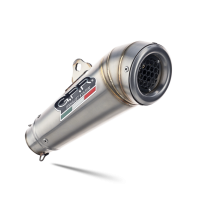 Exhaust compatible with Bmw R Nine-T 1200 -Pure -Racer -Urban G-S 2017-2023, Powercone Evo, Homologated legal slip-on exhaust including removable db killer and link pipe 