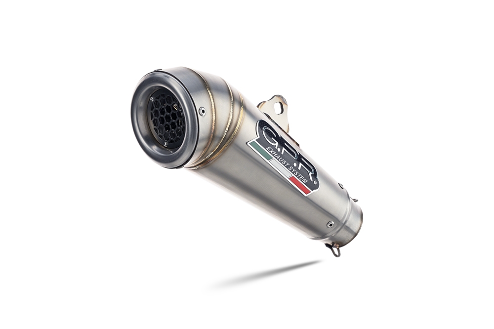 Exhaust compatible with Husqvarna Svartpilen 401 2024-2025, Powercone Evo, Homologated legal slip-on exhaust including removable db killer and link pipe 