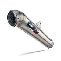 Exhaust compatible with Ktm SMT 890 2025-2026, Powercone Evo, Homologated legal slip-on exhaust including removable db killer and link pipe 