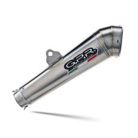 Scarico compatibile con Bmw F 800 R 2017-2019, Powercone Evo, Scarico omologato, silenziatore con db killer estraibile e raccordo specifico