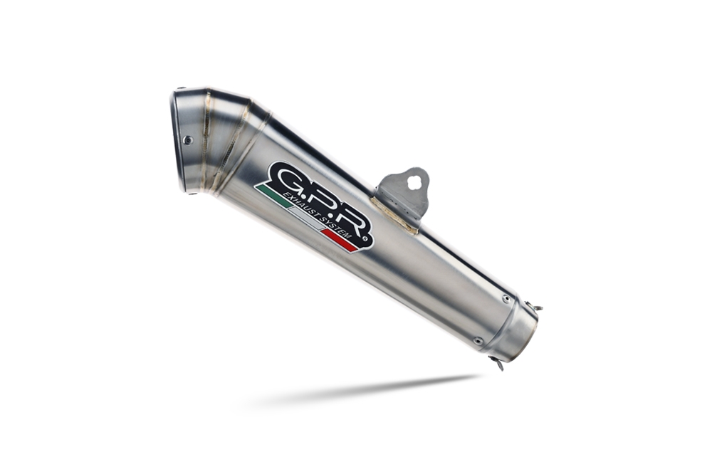 Exhaust compatible with Ktm SMT 890 2025-2026, Powercone Evo, Homologated legal slip-on exhaust including removable db killer and link pipe 
