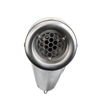 Exhaust compatible with Husqvarna Svartpilen 401 2024-2025, Powercone Evo, Homologated legal slip-on exhaust including removable db killer and link pipe 