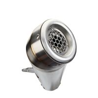 Exhaust compatible with Royal Enfield Himalayan 450 2024-2025, Powercone Evo, Homologated legal slip-on exhaust including removable db killer and link pipe 