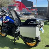 GPR TECH COMPATABILE CON BMW R 1300 GS Adventure 2023/2025 GPR TECH COPPIA DI VALIGIE LATERALI ARGENTO ALPI-TECH 38 LT. + 38 LT. CON TELAIO SPECIFICO 