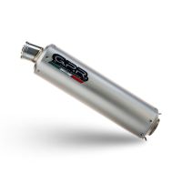 GPR exhaust compatible with  Kawasaki ZX-12R 2000-2006, Inox Tondo, Homologated legal bolt-on silencer including removable db killer 