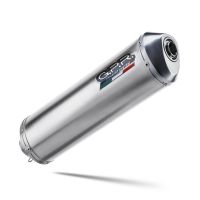 Scarico compatibile con Bmw R 1100 Rt 1994-2001, Satinox , Scarico omologato, silenziatore con db killer estraibile e raccordo specifico