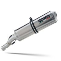 Scarico compatibile con Bmw R 1100 Rt 1994-2001, Satinox , Scarico omologato, silenziatore con db killer estraibile e raccordo specifico