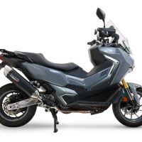 GPR exhaust compatible with  Sym ADX TG 400 2024-2026, Furore-X Scooter, Slip-on including silencer approved for noise,db killer and catalyst compliant for inspection 
